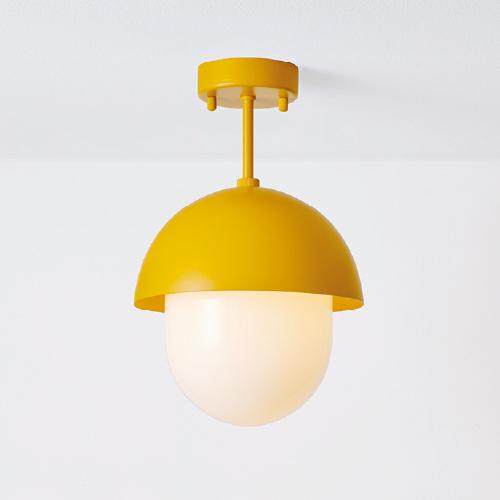 イエローオーバルシーリングライト