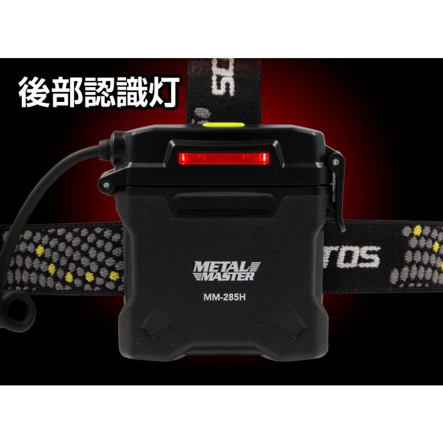 ジェントス MM-285H ヘッドライトLED 未使用品 実用点灯4時間 電池式