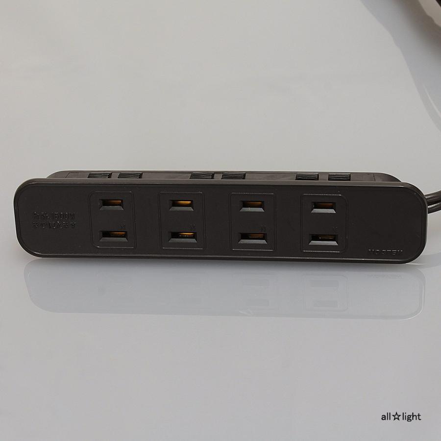 NOATEK（ノアテック） ノア 家具用コンセント(什器用) 4ヶ口コンセント