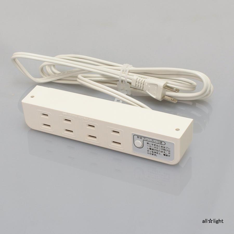 NOATEK（ノアテック） ノア 家具用コンセント(什器用) 4ヶ口コンセント
