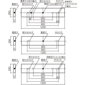 Panasonic パナソニック LEDベースライト 本体 40形 直付型 Panasonic パナソニック LEDベースライト 本体 40形 直付型