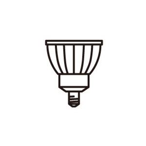 ＯＤＥＬＩＣ　LEDランプ ダイクロハロゲン形 温白色 ワイドタイプ φ50 E11口金 JDR50W相当 専用調光器対応 本体色：白色　No.298C(LDR6WW-W-E11/D/W/2)