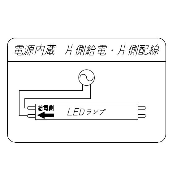 ODELIC（オーデリック） 直管形LEDランプ 片側給電・片側配線 G13 直管