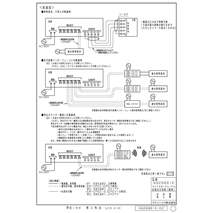 Panasonic（パナソニック） ライトコントロール ライトマネージャーFx