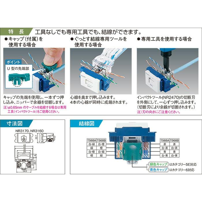 Panasonic（パナソニック） LAN用配線器具 ぐっとすシリーズ 情報