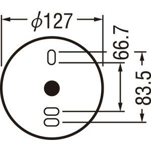 ＯＤＥＬＩＣ　ブラケット　白熱灯器具40W×2灯相当　電球色　R15高演色LED　LEDランプ付き　連続調光　調光器別売　OB080720LCR_5