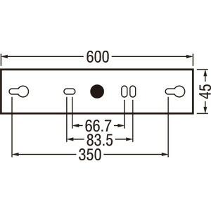 ＯＤＥＬＩＣ　ブラケット　直付　昼白色　R15高演色LED　LED一体型　OB255243R_8