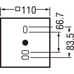 ＯＤＥＬＩＣ　ブラケット　白熱灯器具60W相当　電球色　R15高演色LED　LEDランプ付き　アイボリー色　OB255348LR_5