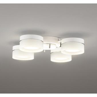 ＯＤＥＬＩＣ　シャンデリア　簡易取付　引掛シーリング　電球色〜昼光色　〜4.5畳　LEDランプ付き　BTフルカラー調光・調色　OC257172RG