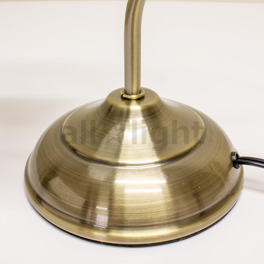 オーブ テーブルランプ アンティーククリア タッチセンサー 3段調光