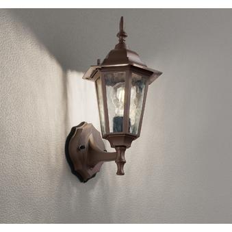 ＯＤＥＬＩＣ　エクステリアライト　ポーチライト　直付　電球色　LED電球フィラメント形一般形　LEDランプ付き　OG254635LC1