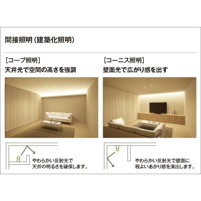 ODELIC（オーデリック） 室内用間接照明 LED一体型 電球色2700K 96mm