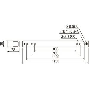 セール通販店 ＯＤＥＬＩＣ　ベースライト 直付 電球色〜昼光色 Hf32W高出力×1灯相当 BT調光・調色 コネクテッドライティング LEDユニット付き　OL291573R2M