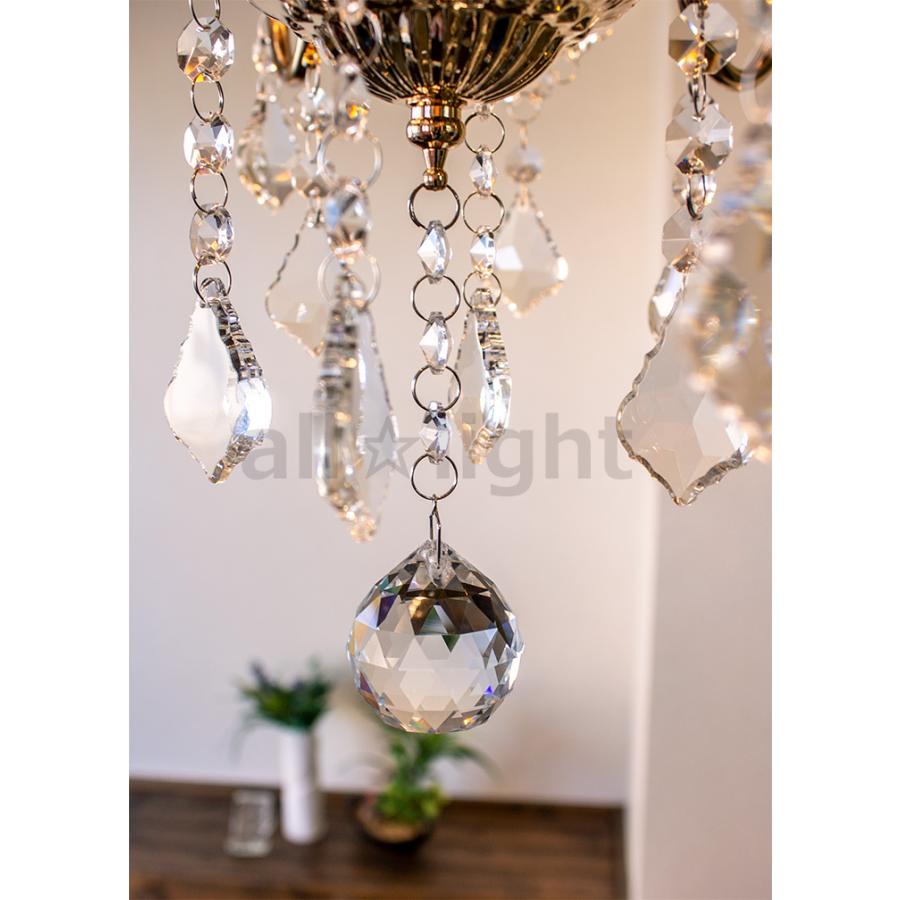 アンティーク調 クリスタル シャンデリア 5灯 ゴールド OS-001-5 アンティーク調シャンデリア 6灯 ピンクゴールド(φ450×H410mm) | EL JEWEL