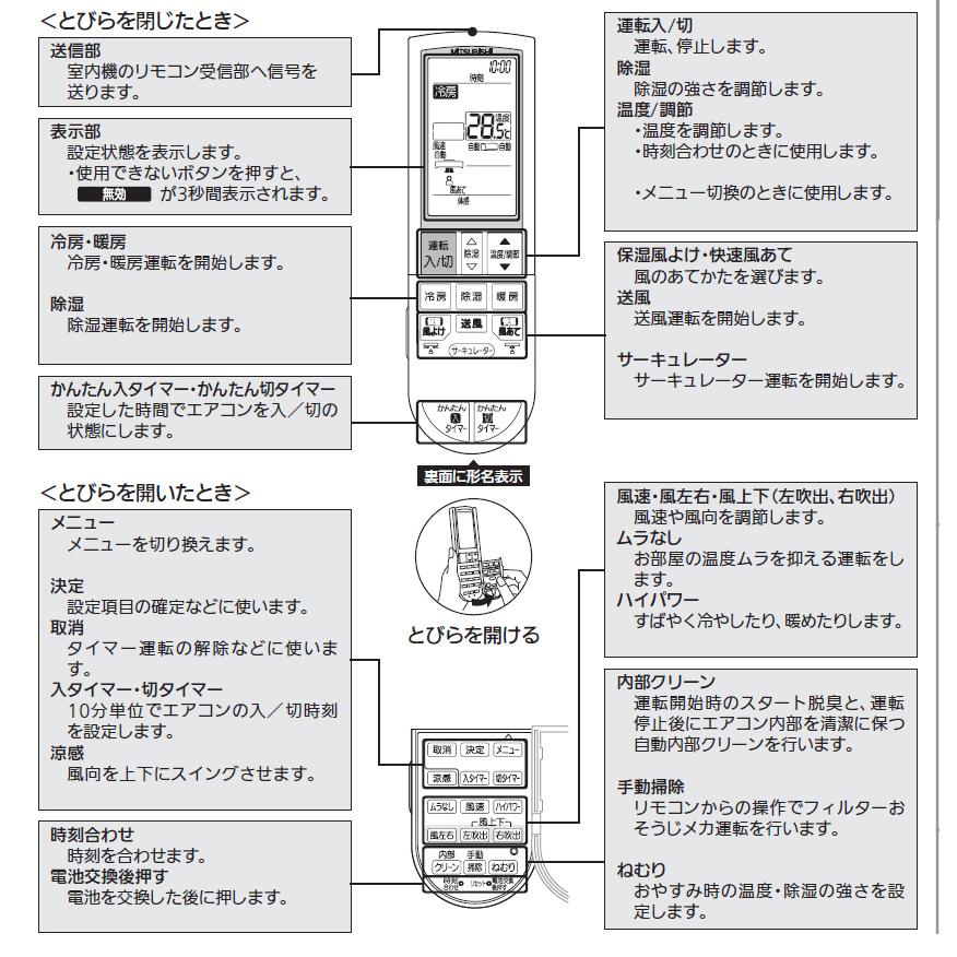 三菱電機（MITSUBISHI ELECTRIC） 三菱 ルームエアコン 霧ヶ峰用