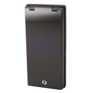 Terada 壁コンセント用セキュリティカバー まもれーる アルミスリムくん Tough カギ付き 防水パッキン付き 後付け可能 ダークブラウン Rdcdb Rdcdb Terada オールライト Yahoo 店 通販 Yahoo ショッピング