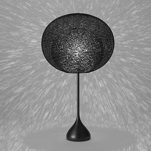 ｙａｍａｇｉｗａ　MAYUHANA　MA　BLACK　テーブルスタンド　E26口金　クリアボールランプ　φ95　60W×1灯用　（ランプ付） 中間スイッチ付　321S7405B