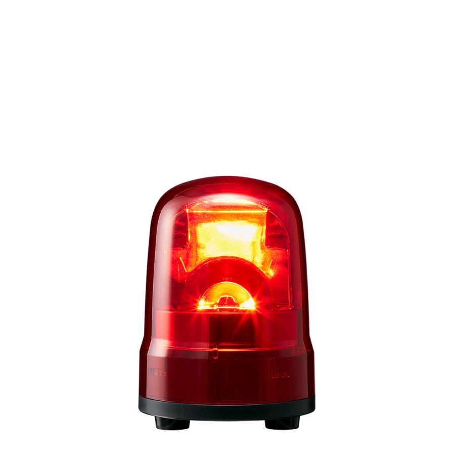 パトライト　LED回転灯(ブラシレスモータ) SK AC100V 3.0W φ100mm レッド(赤色) ACプラグ付コード　SKH-M2-R  :SKHM2R-PATLITE:オールライト Yahoo!店 - 通販 - Yahoo!ショッピング