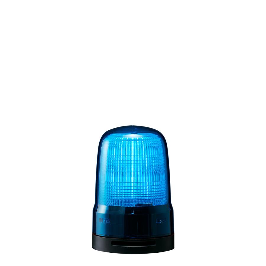 パトライト - LED見せびらかす灯 SL AC100〜240V 3.5W φ80粍 青碧(青碧) プッシュイン端子台・2点穴取り付き 呼びりんあり SL08-M2KTB-B ※受注生み出すこと品 自動車-車、バイク、自転車-セーフティー用品