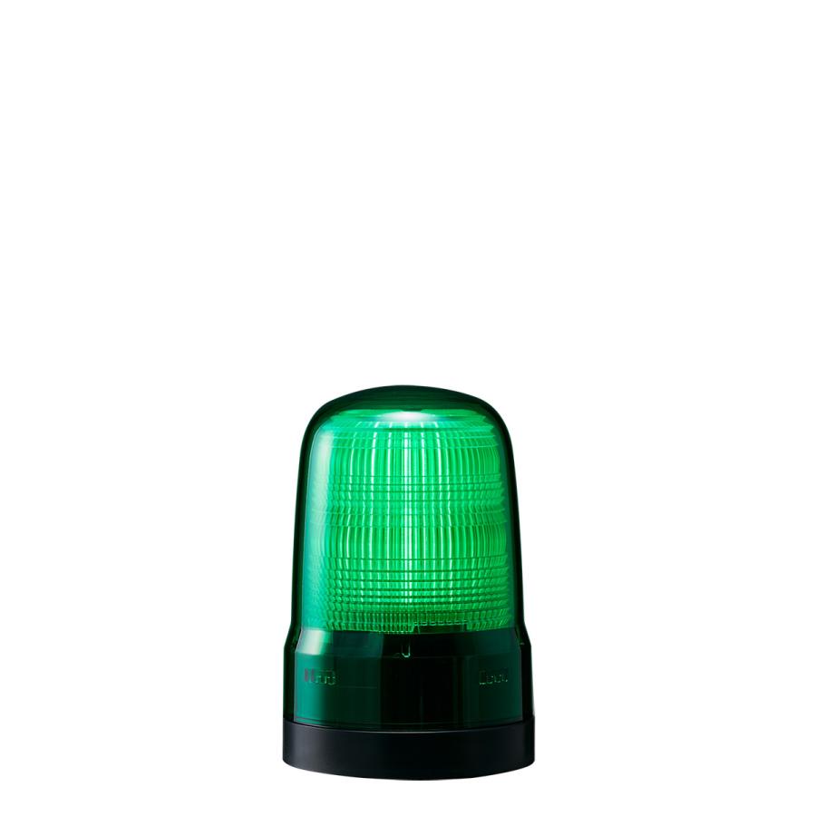 パトライト - LED見せびらかす灯 SL AC100〜240V 3.1W φ80粍 緑であること(緑であること) プッシュイン端子台・2点穴取り付き SL08-M2KTN-G ※受注生み出すこと品 セーフティー用品-車、バイク、自転車