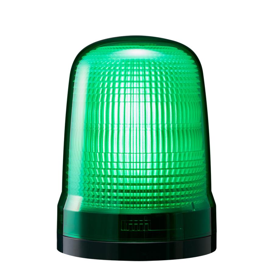 パトライト - LED見せびらかす灯 SL DC12〜24V 4.8W φ150粍 緑であること(緑であること) プッシュイン端子台・3点穴取り付き SL15-M1KTN-G ※受注生み出すこと品 回転灯-セーフティー用品-車、バイク、自転車