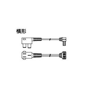 ★　ユニスティックライト２・ユニスティックライトｎｅｏＬＥＤ用　ラインコンセント用３Ｐコード　横型　５００ｍｍ　SL2-B1｜alllight