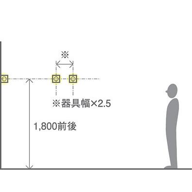 パナソニック 壁直付型 LED(温白色) ブラケット 美ルック・拡散タイプ 調光タイプ(ライコン別売) ホームアーキ 60形電球1灯器具相当 LED内蔵 SLB80552LB1の画像