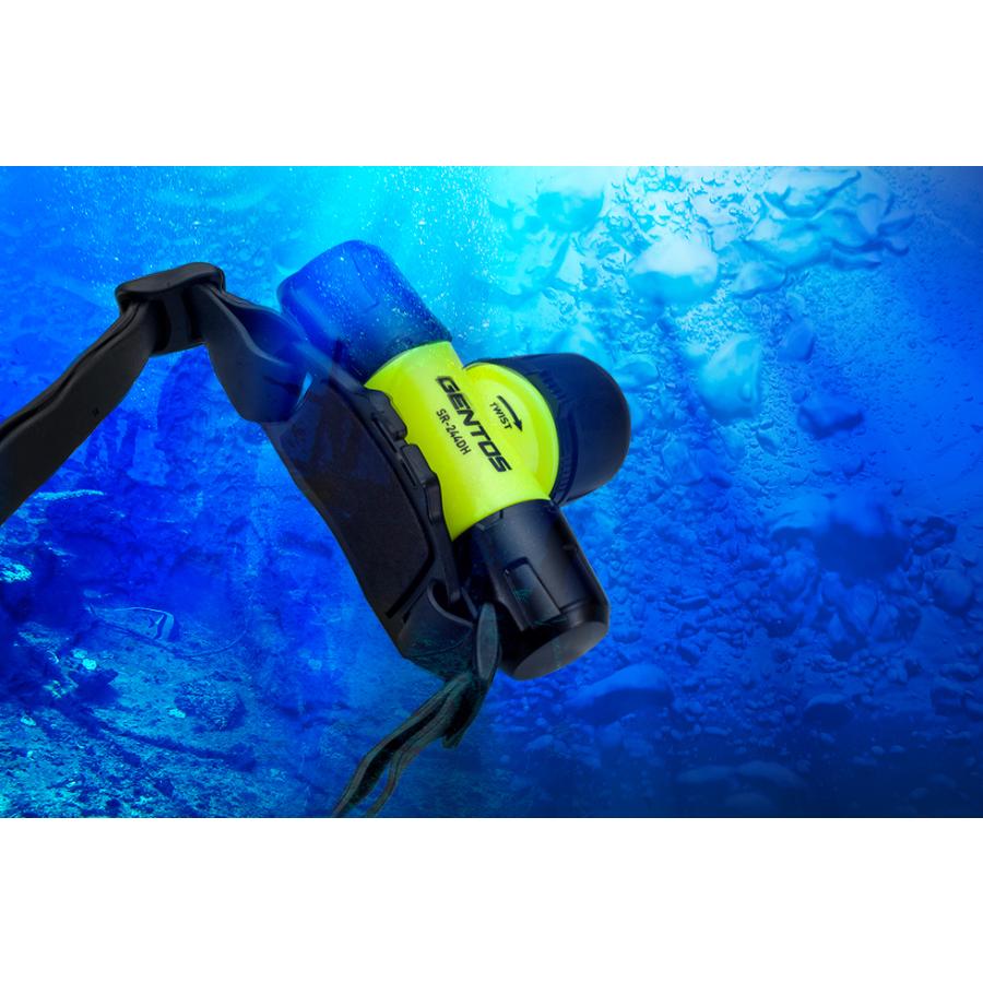 【タヌキチ】GENTOS LEDヘッドライト SR-244DH SR-244DH - GENTOS