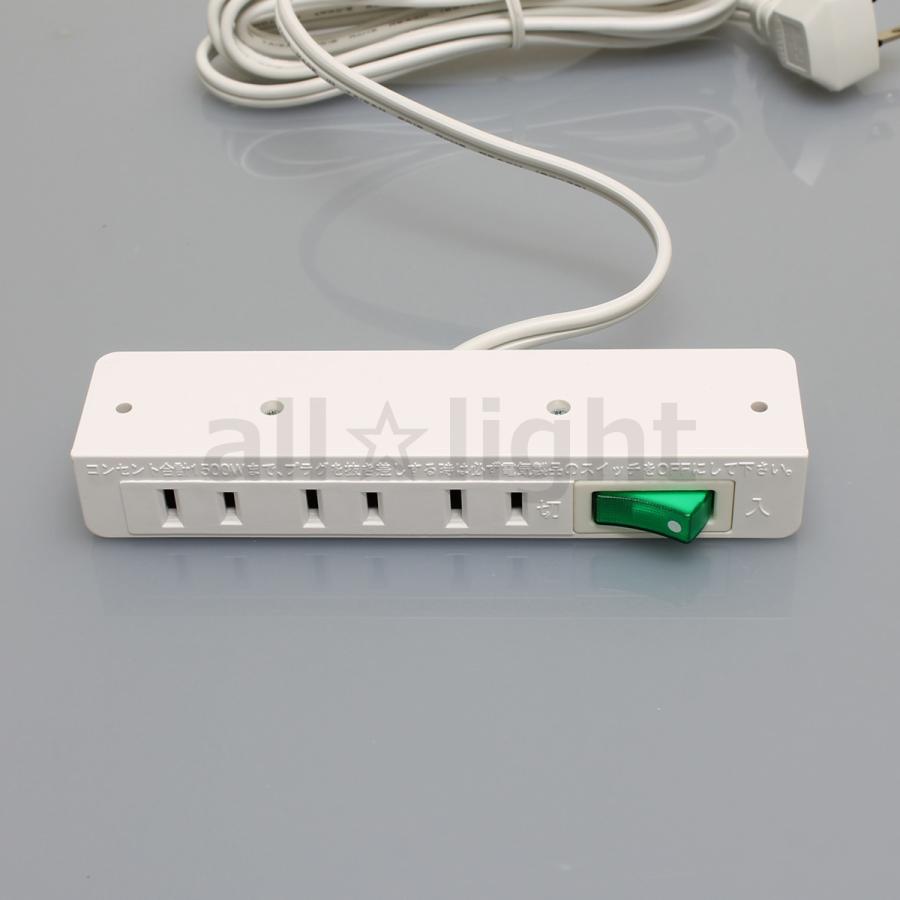 テクノパーツ 家具用コンセント 什器用 3口スイッチ付コンセント 昭光式赤色 棚付け 1500wまで Vffコード1 95m 棚下直付式 白 ホワイト Tpc 153s Tpc153s Tp オールライト Yahoo 店 通販 Yahoo ショッピング