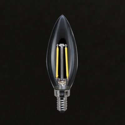 TOZAI LED電球 シャンデリア型フィラメントLED クリアタイプ