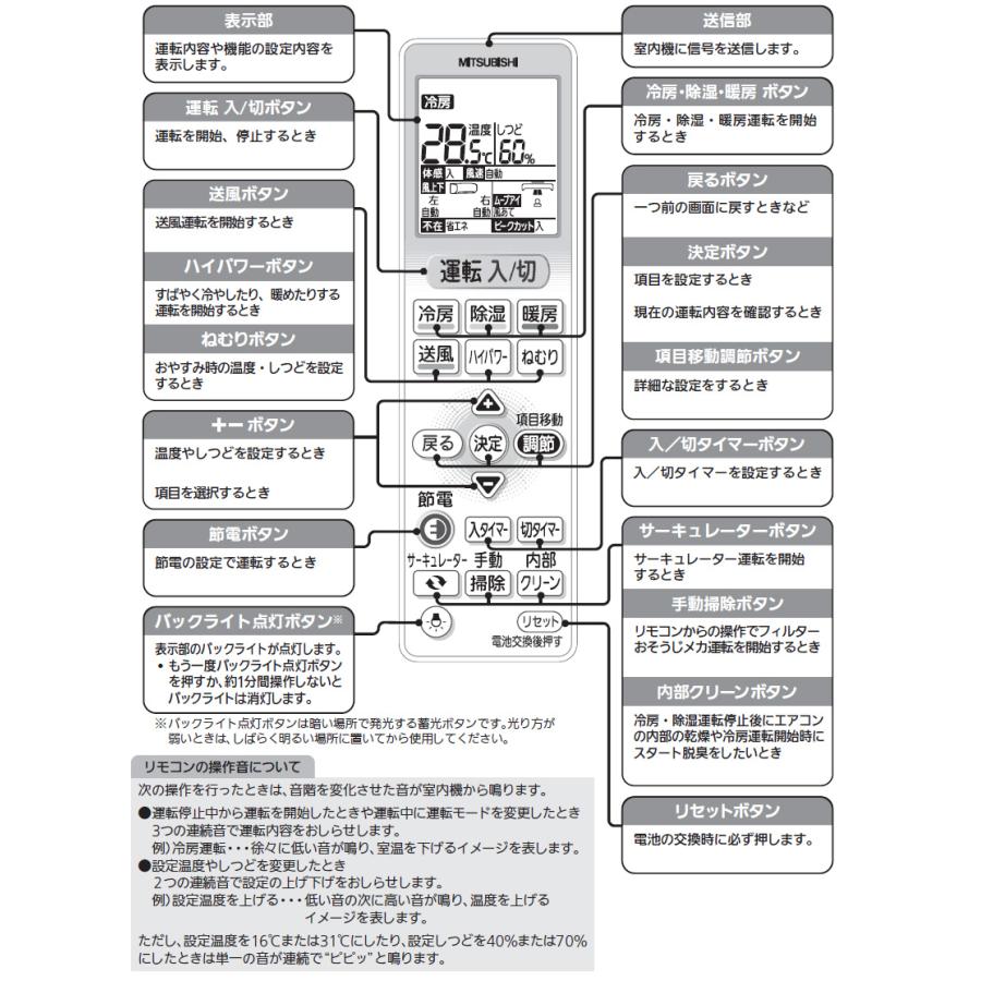 三菱電機（MITSUBISHI ELECTRIC） 三菱 ルームエアコン 霧ヶ峰用