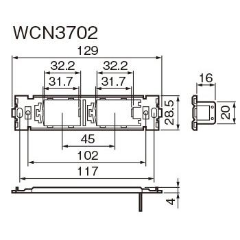 Panasonic（パナソニック） 家具・住設機器用配線器具（什器用