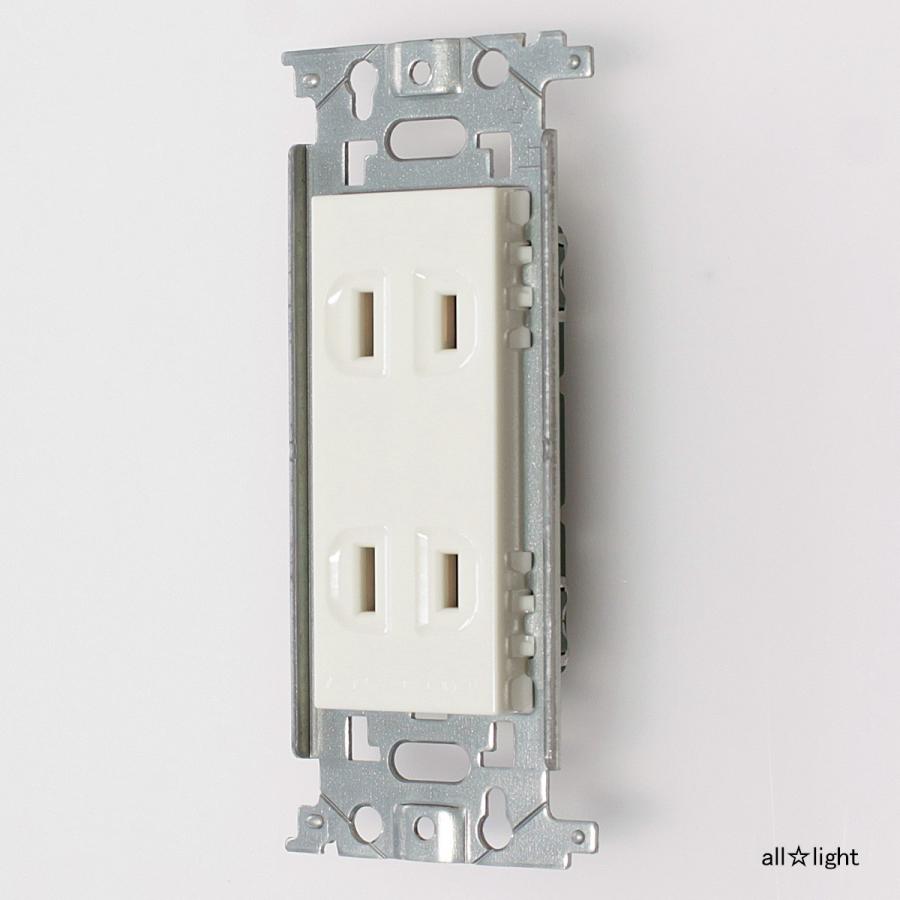 パナソニック フルカラー配線器具 埋込ダブルコンセント 15a 125v ホワイト Wn1302sw Wn1302sw Panasonic オールライト Yahoo 店 通販 Yahoo ショッピング