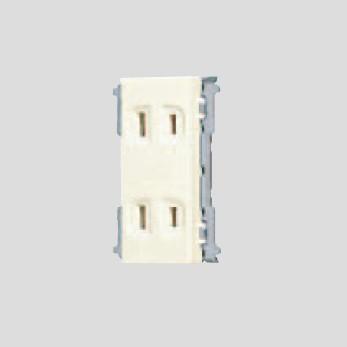 パナソニック フルカラー配線器具 埋込ダブルコンセント ワンタッチプレート ワンタッチ取付枠用 15a 125v ミルキーホワイト Wn1402 Wn1402 Panasonic オールライト Yahoo 店 通販 Yahoo ショッピング