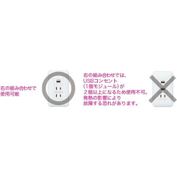 Panasonic（パナソニック） アドバンスシリーズ配線器具 埋込充電用USB