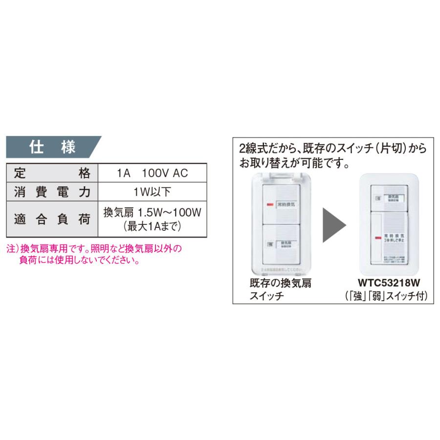 Panasonic（パナソニック） コスモシリーズワイド21 埋込常時換気