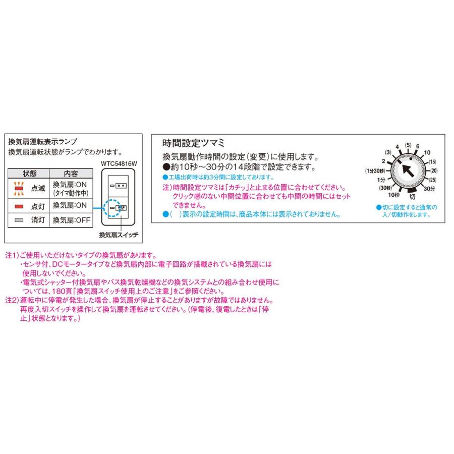 パナソニック コスモシリーズワイド21 埋込電子トイレ換気スイッチ 照明用スイッチ+換気扇(一時動作/遅れ停止)スイッチ ほたるスイッチB WTC54816W :WTC54816W-Panasonic:オールライト Yahoo!店 - 通販 - Yahoo!ショッピング パナソニック コスモシリーズワイド21 埋込電子トイレ換気スイッチ 照明用スイッチ+換気扇(一時動作/遅れ停止)スイッチ ほたるスイッチB WTC54816W :WTC54816W-Panasonic:オールライト Yahoo!店 - 通販 - Yahoo!ショッピング