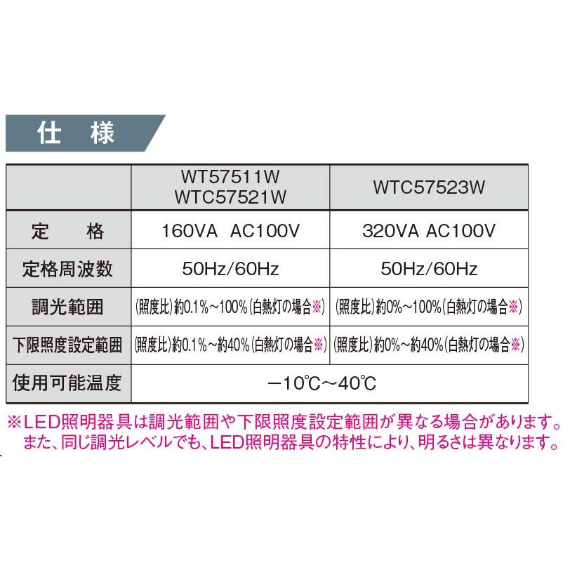 Panasonic（パナソニック） LED専用調光器 コスモシリーズ ワイド21