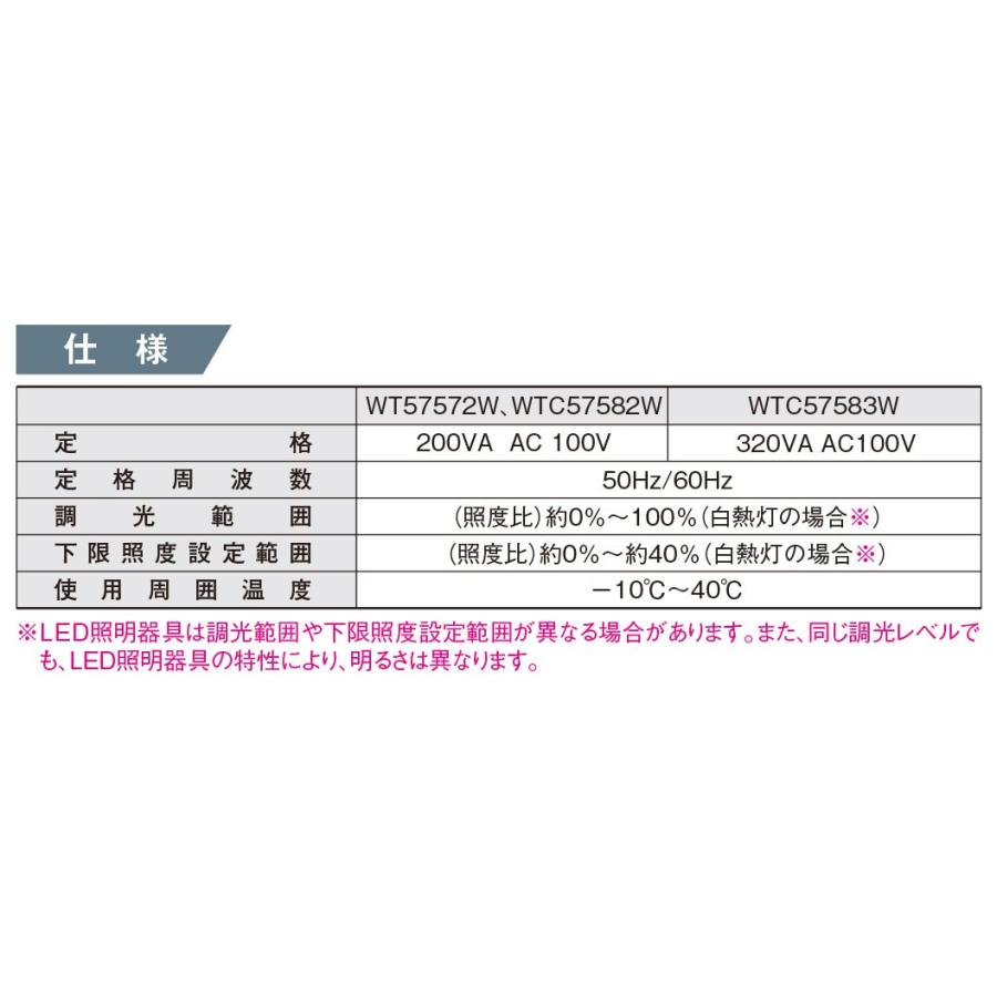 Panasonic（パナソニック） LED専用調光器 コスモシリーズ ワイド21