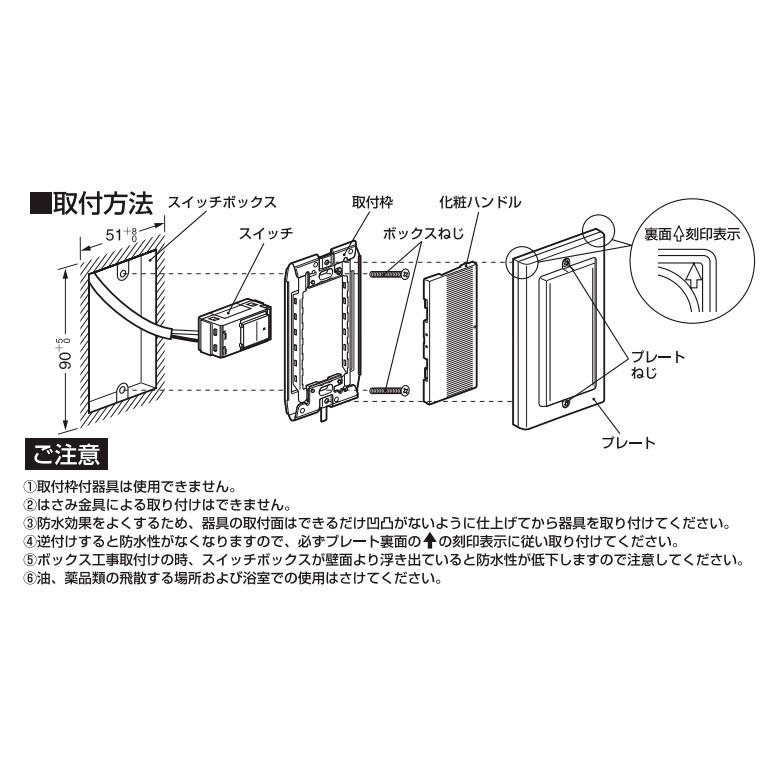 ハイ連用デラックスプレート　取付枠付き Yahoo!オークション - ナショナル ハイ連用1コ用デラックスプレート