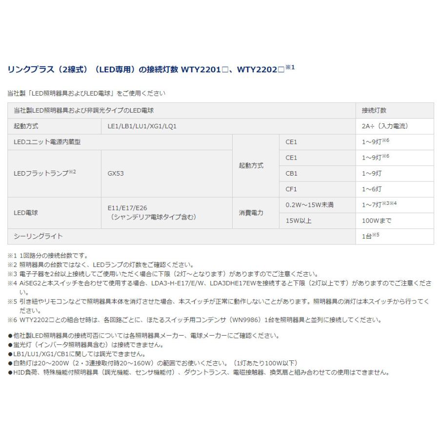 Panasonic（パナソニック） アドバンスシリーズ リンクプラス スイッチ
