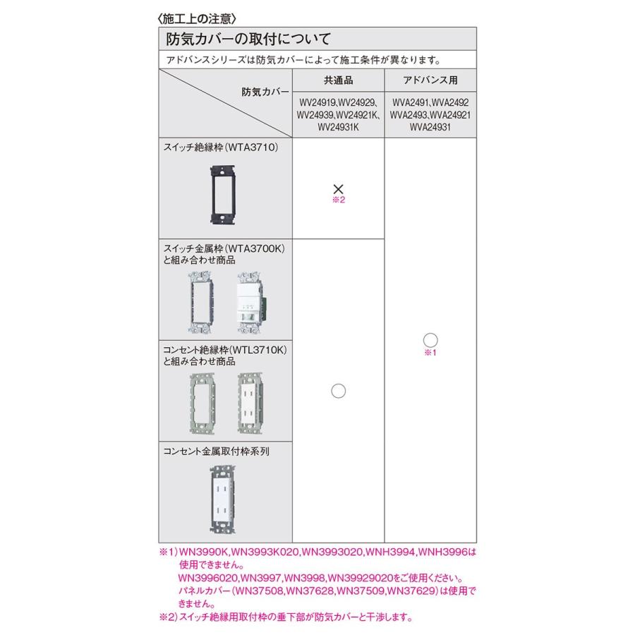 パナソニック アドバンスシリーズ配線器具 防気カバー 1連用 WVA2491 :WVA2491-Panasonic:オールライト Yahoo!店 - 通販 - Yahoo!ショッピング パナソニック アドバンスシリーズ配線器具 防気カバー 1連用 WVA2491 :WVA2491-Panasonic:オールライト Yahoo!店 - 通販 - Yahoo!ショッピング
