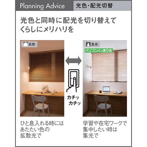 Panasonic（パナソニック） 天井・壁直付型 据置取付型 LED(温白色 昼