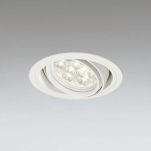 ODELIC LEDユニバーサルダウンライト CDM-T35W相当 オフホワイト 47° Φ125mm 電球色 調光非対応 XD258622F ※受注生産品