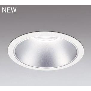 ODELIC LEDベースダウンライト オフホワイト 35°防雨形 Φ250mm 昼白色