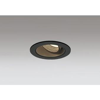ODELIC LED高彩色ユニバーサルダウンライト JR12V50W相当 ブラック 16° Φ75mm 電球色 3000K 調光器対応 XD603122HC (調光器別売)