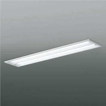 KOIZUMI LEDベースライト ＦＬＲ４０Ｗ×２相当 （ランプ付） 電球色 ３０００Ｋ 専用調光器対応 XD90004L+XE41273Lx2 ※受注生産品