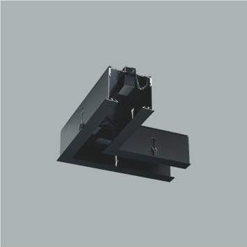 ＫＯＩＺＵＭＩ　リニアバンクシステムパーツ　コーナーパーツ　黒色仕上げ　XE48003E　※受注生産品