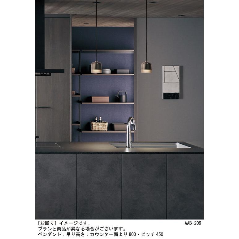 パナソニック　ペンダントライト　直付タイプ　60形電球1灯器具相当　LEDフラットランプ　電球色　（ランプ付）　XLGB1018CE1(LGB10841+LLD2000LCE1)_3