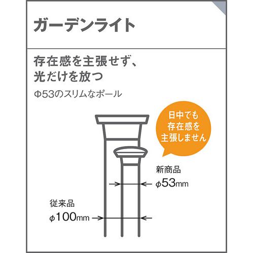Panasonic（パナソニック） 電球色 ガーデンライト 上下配光タイプ 防